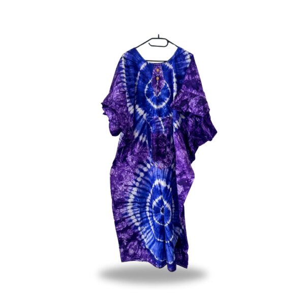 Boubou Indigo L-XL - Robe africaine